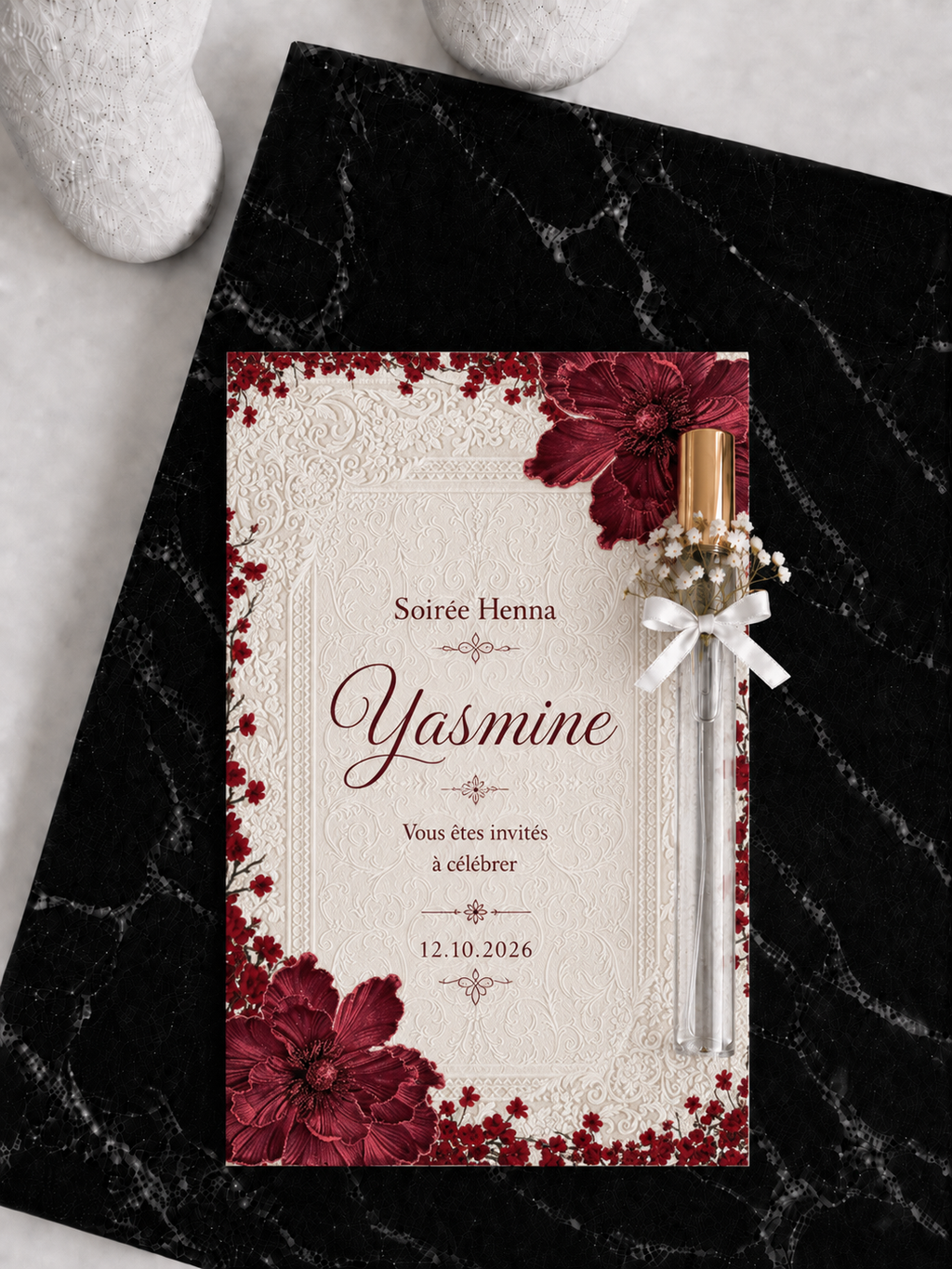 CARTE PARFUM INVITER