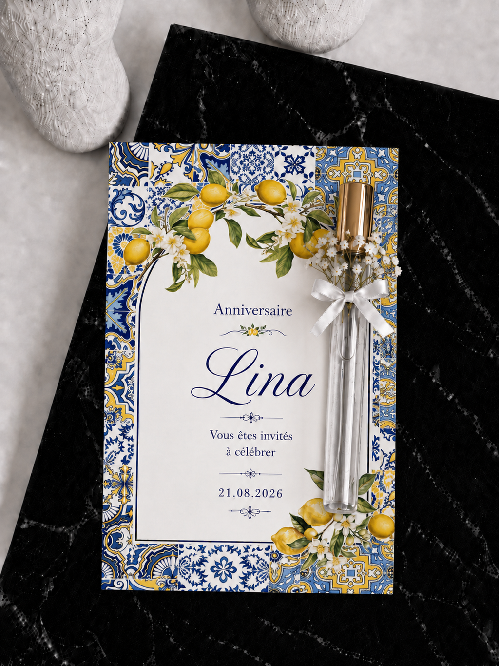 CARTE PARFUM INVITER